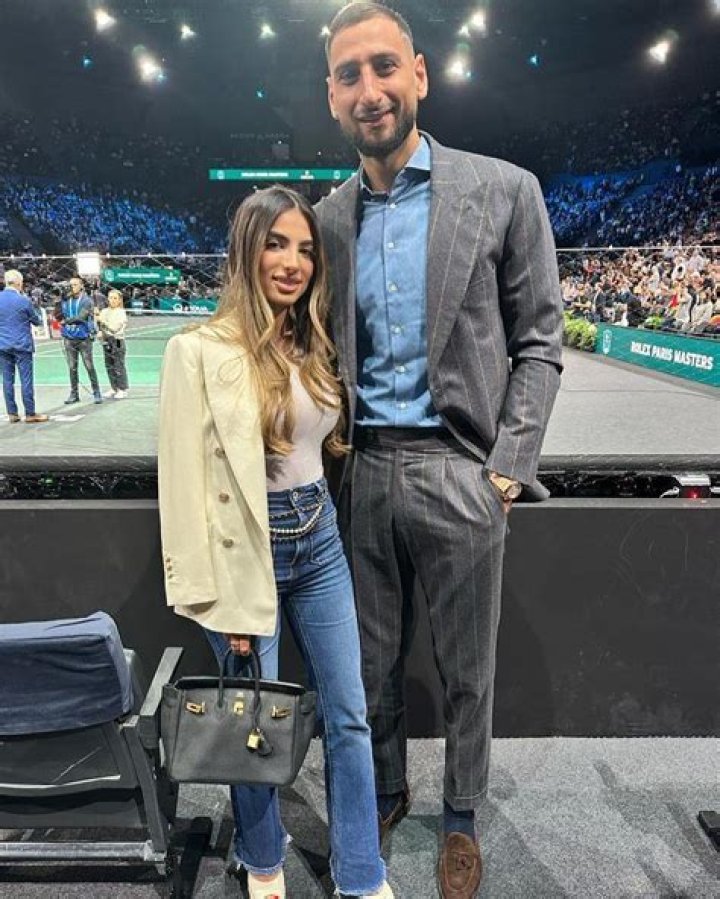 Gianluigi Donnarumma And Alessia Elefante
